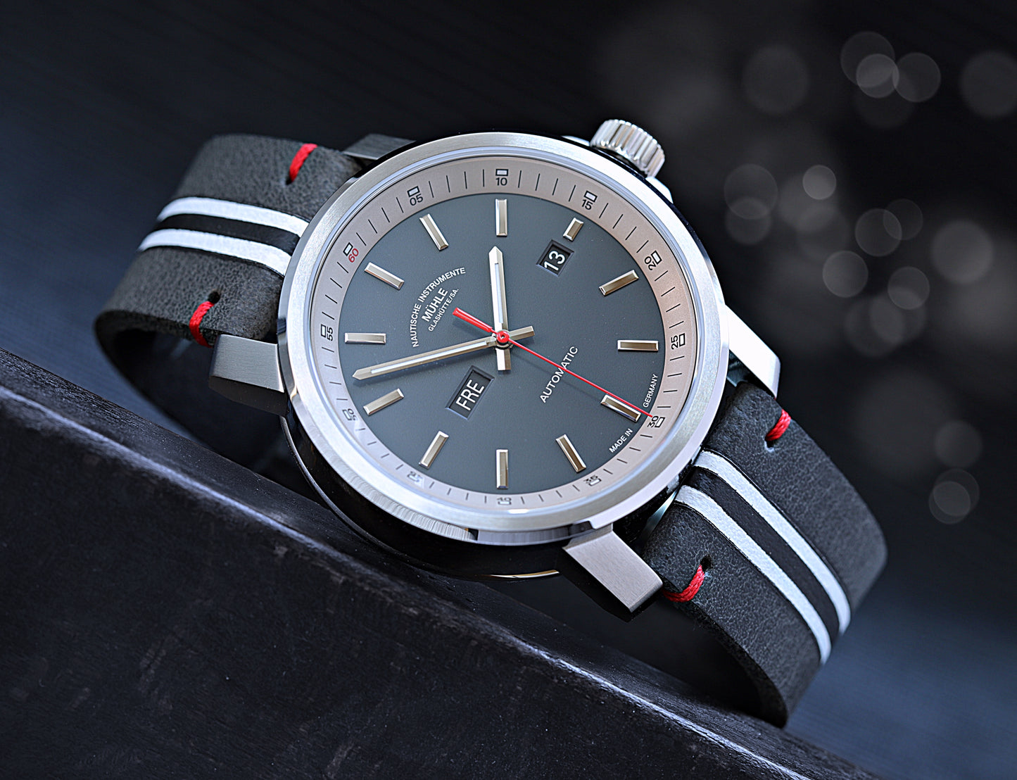 Mühle Glashütte 29er Tag/Datum