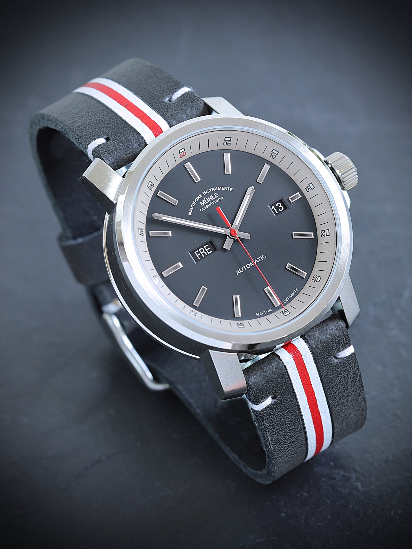 Mühle Glashütte 29er Tag/Datum