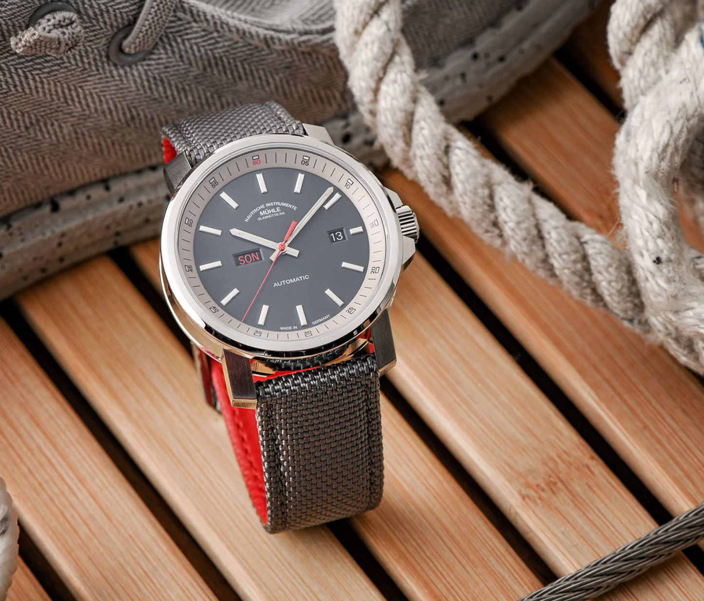 Mühle Glashütte 29er Tag/Datum