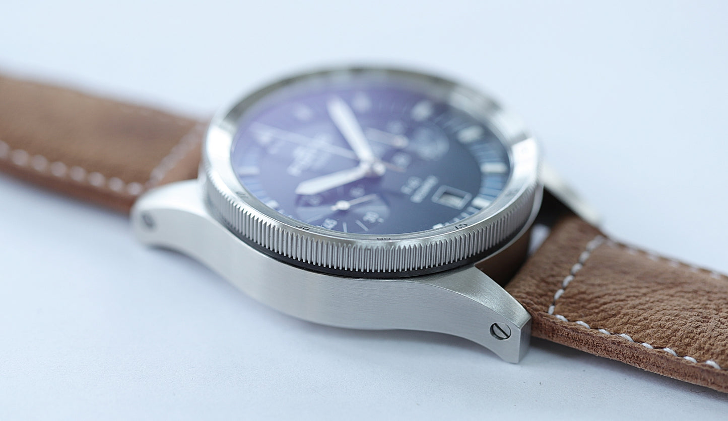 Fortis Flieger F-43 Bicompax Liberty Blue