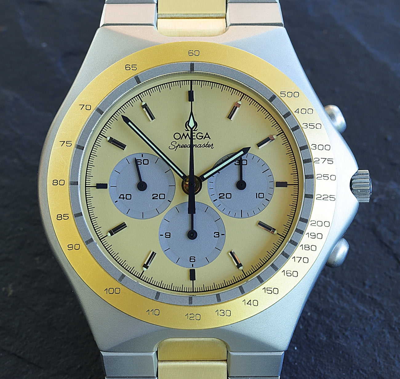 Omega Speedmaster Teutonic Stahl/Gold