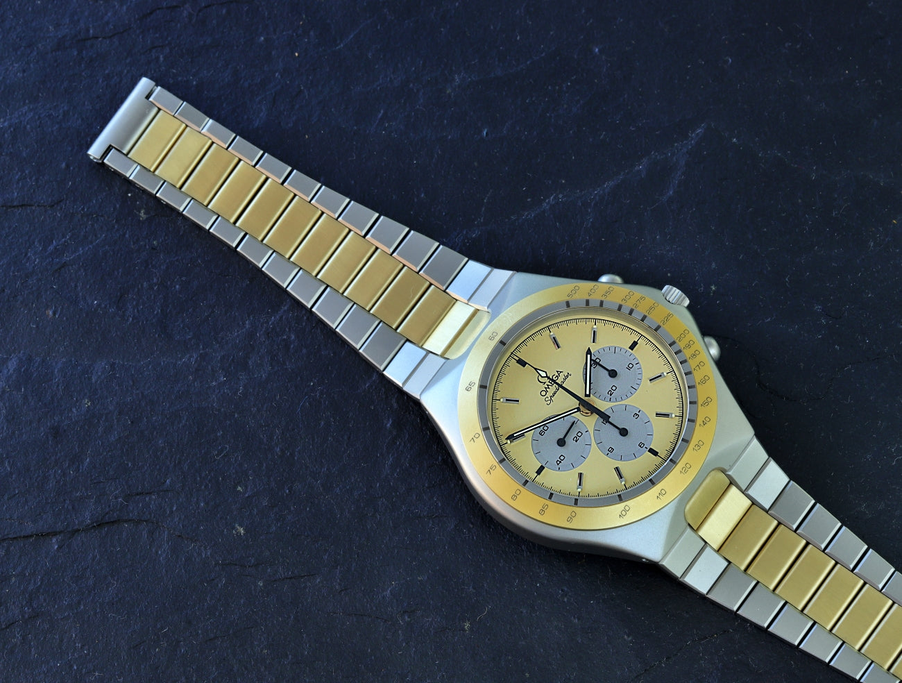 Omega Speedmaster Teutonic Stahl/Gold