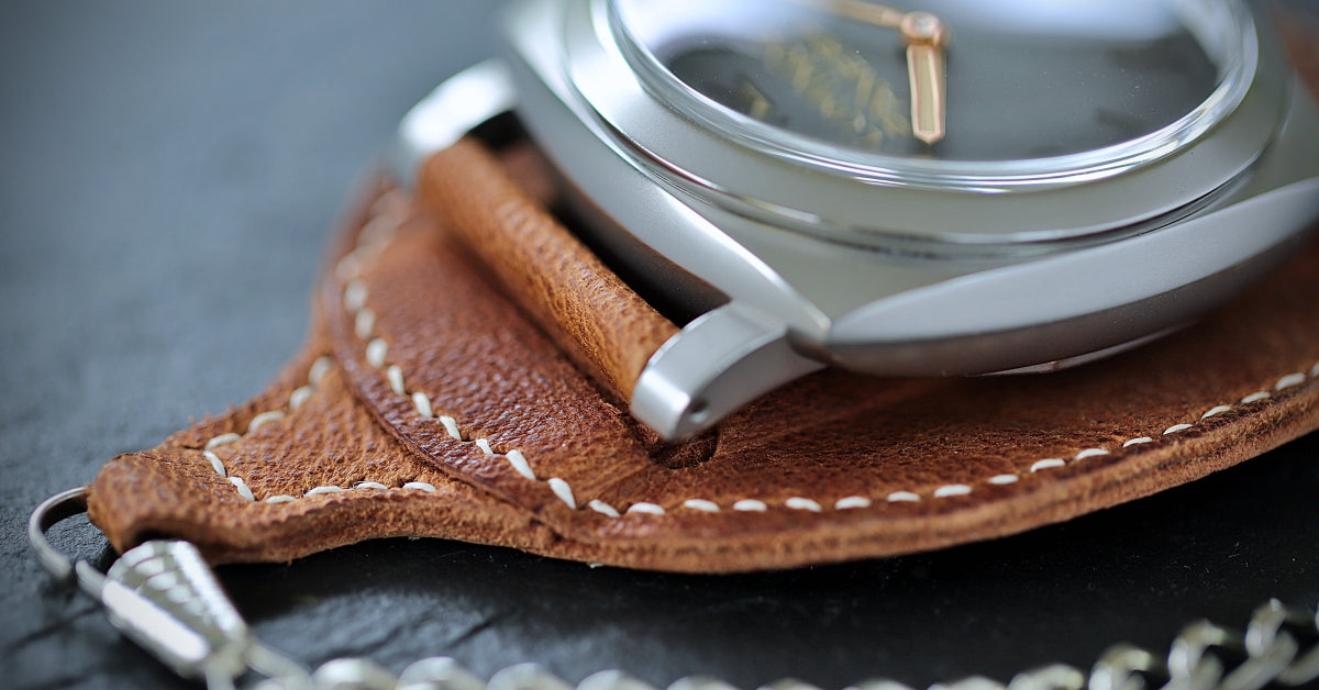 Unterlage Taschenuhr