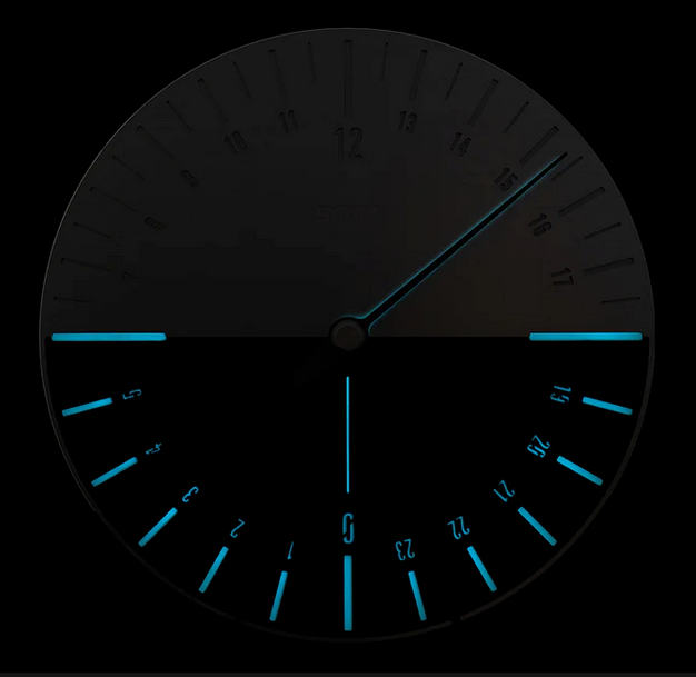 BOTTA UNO 24 Wanduhren-Serie