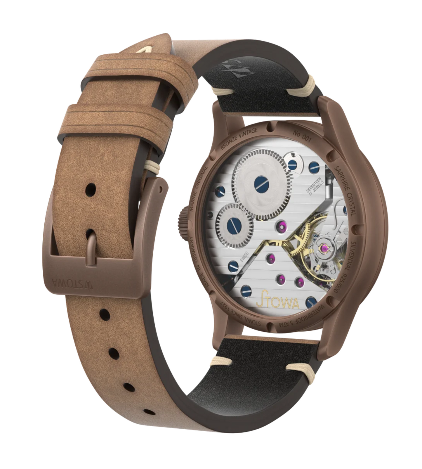 Stowa Marine Original Bronze Handaufzug