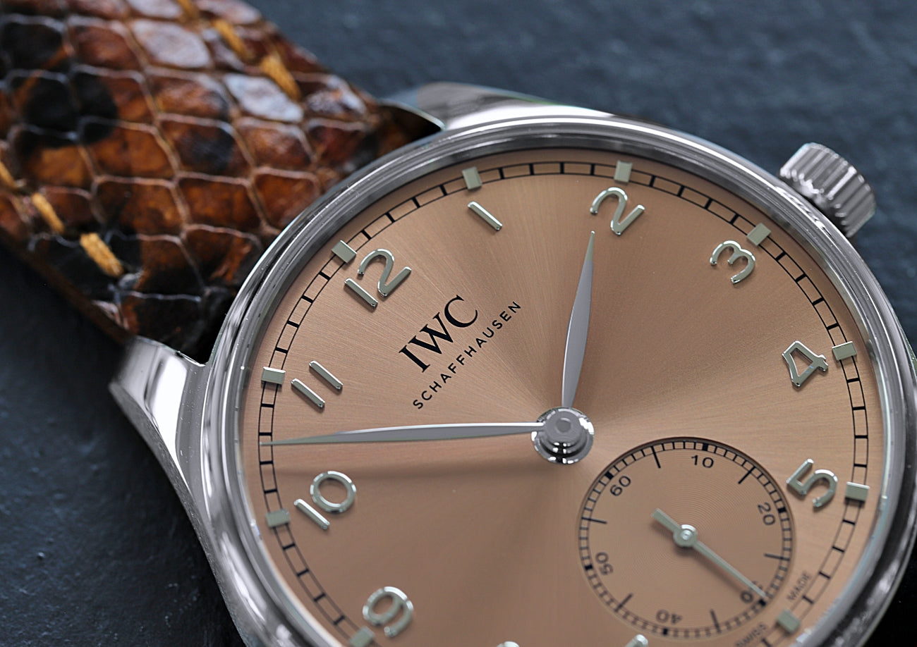 IWC Portugieser 40 Salmon Dial