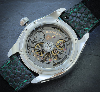 H.Moser & Cie. Pioneer Center Seconds "Citrus Green"