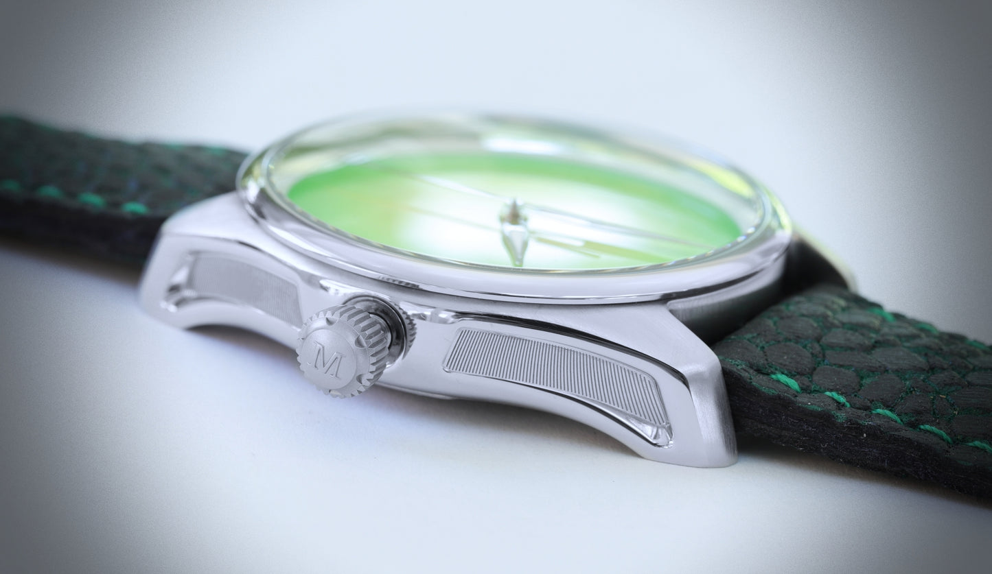 H.Moser & Cie. Pioneer Center Seconds "Citrus Green"